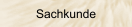 Sachkunde